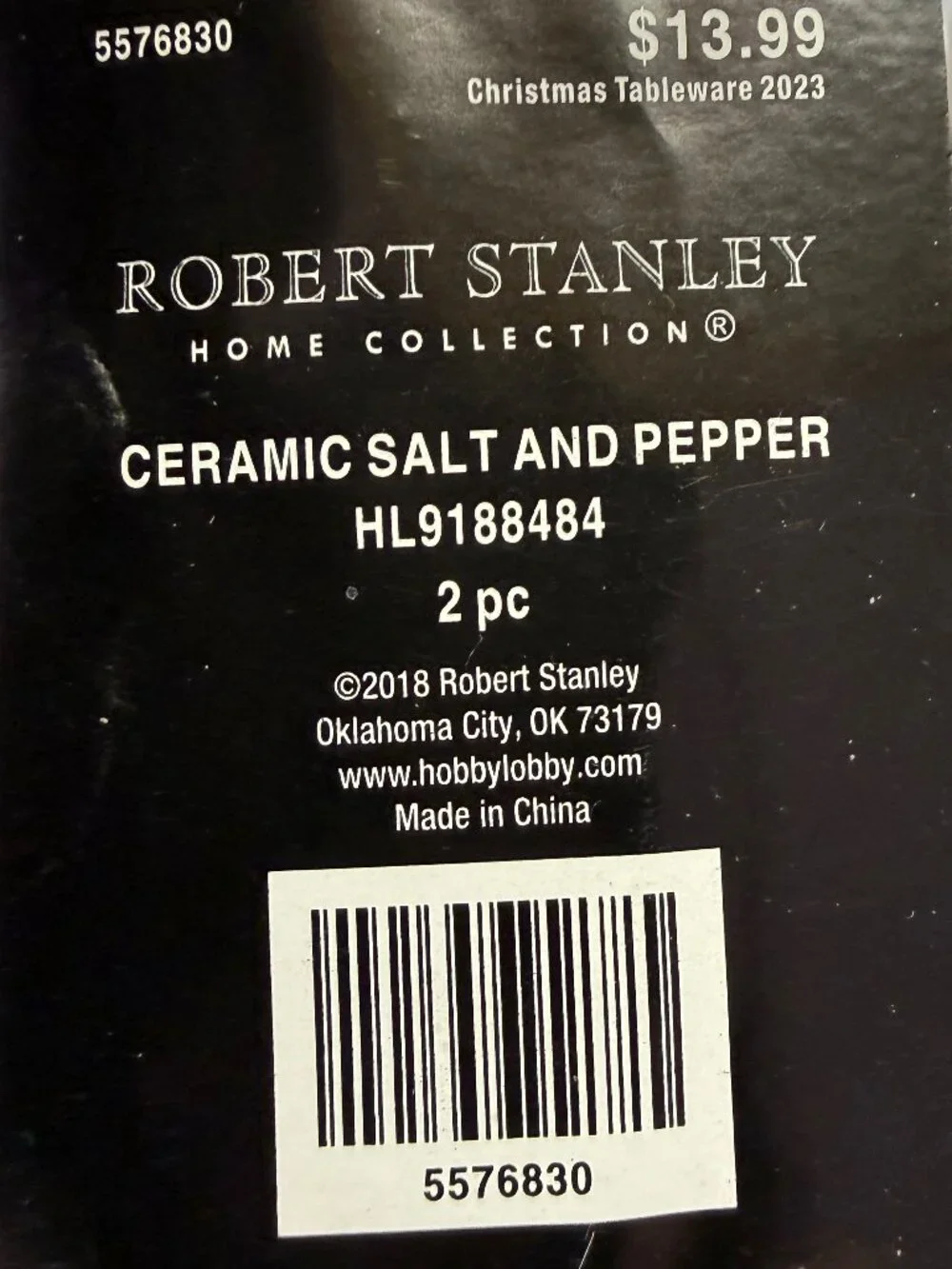 Robert Stanley Nutcracker Salt & Pepper Shakers NIB